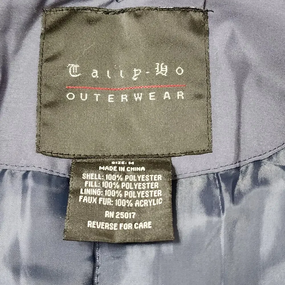 Tally-Ho brand tally